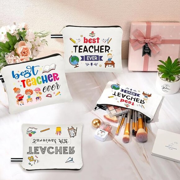 NWT Teacher Appreciation Canvas Pouch - Picture 5 of 5